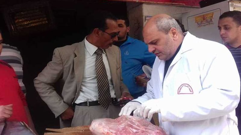 إعدام أغذية فاسدة