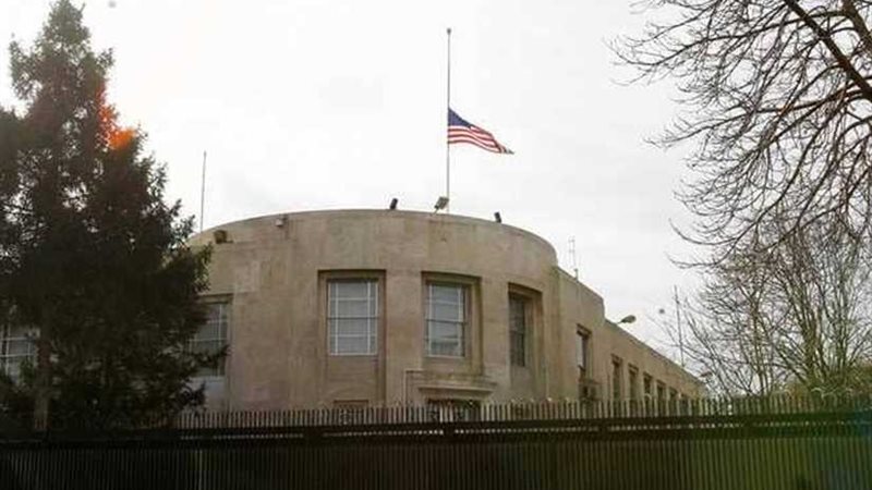 إطلاق نار على السفارة