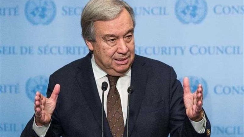 جوتيريش يعرب عن حزنه