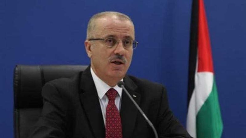 رئيس الحكومة الفلسطينية: