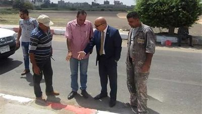 سكرتير عام الغربية يطمئن على نظافة شوارع طنطا