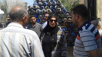 حملات على مستودعات البوتاجاز بالقوصية في أسيوط ..(صور)