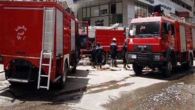 قوات الحماية المدنية تنقذ 450 ألف جنيه في حريق بشقة بالإسكندرية