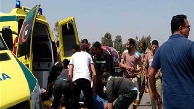 إصابة 11 شخصاً فى 3 حوادث منفصلة ببنى سويف