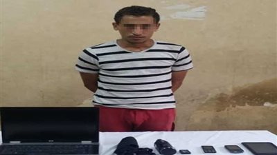 حرامي دار السلام.. سقط بعد إصابته