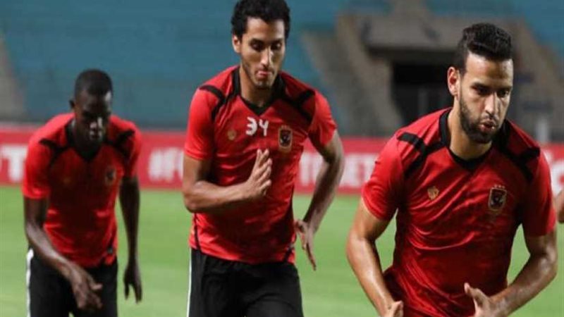 الأهلي يواصل تدريباته