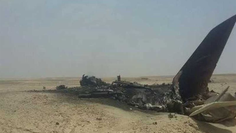 تحطم طائرة حربية