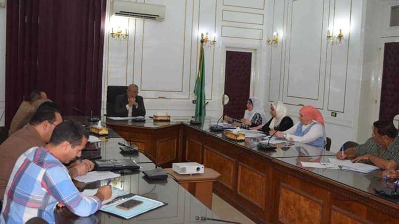 محافظ المنيا يبحث