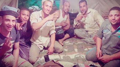 مخيم للعاملين.. وسط مدينة الإسماعيلية