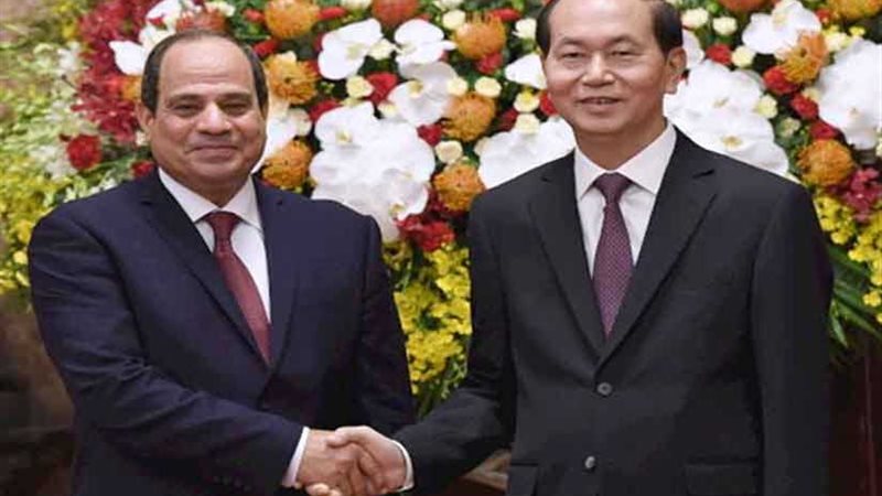 الرئيس السيسي يستقبل