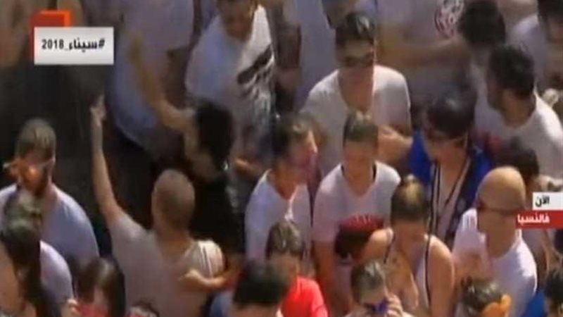 انطلاق مهرجان التراشق