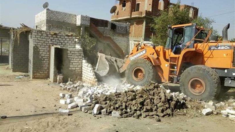 إزالة 114 حالة تعد