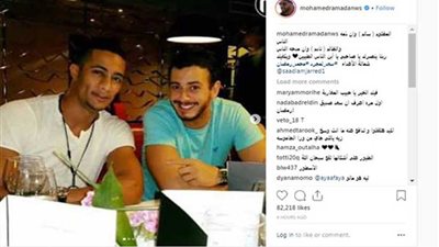 محمد رمضان لسعد لمجرد: ربنا ينصرك يا صاحبي!