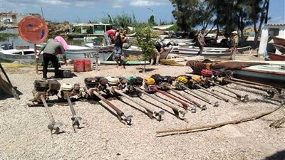 إزالة 10000 متر غزل مخالف في حملة مكبرة بـ 