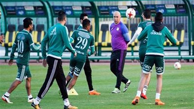 المصري يواصل تدريباته استعداداً لمباراة مصر المقاصة بالدوري