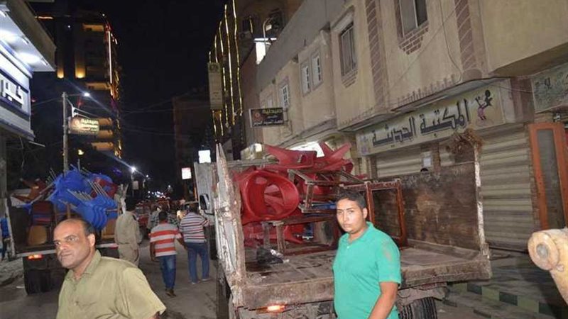 استمرار حملات رفع