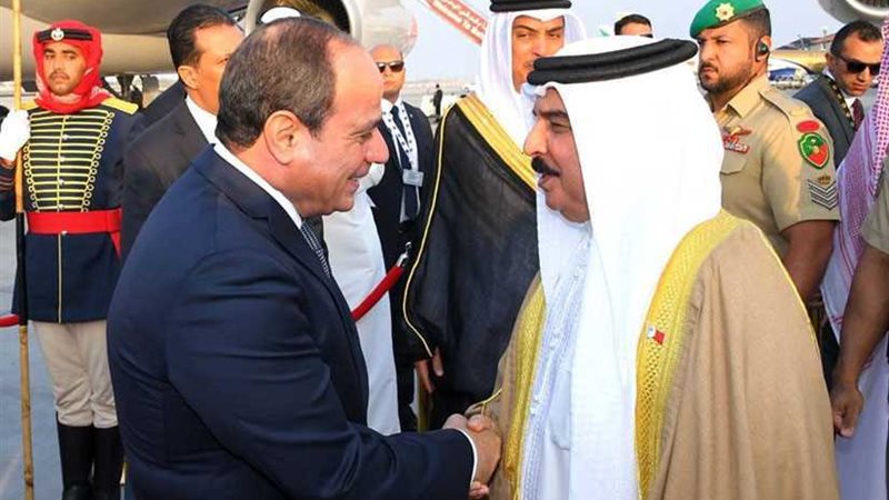 الرئيس السيسي يغادر