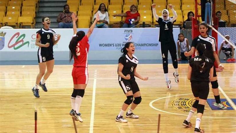 منتخب شابات الطائرة