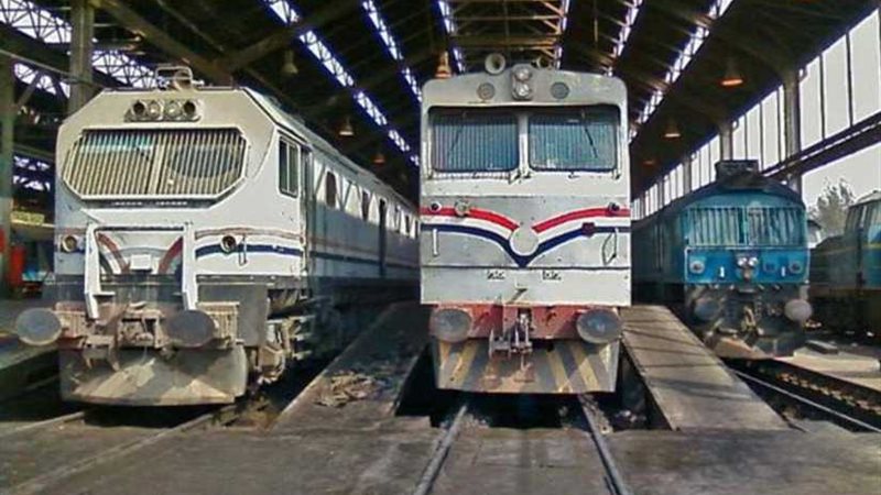 توقف حركة قطارات