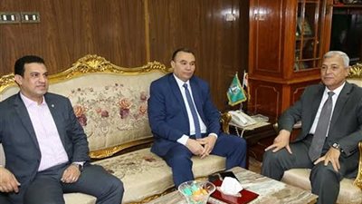 مدير أمن المنوفية يهنئ المحافظ بمنصبه الجديد