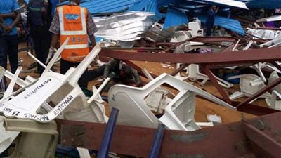 مصرع شخص وإصابة 11 في حادث إنهيار الكنيسة بجنوب غرب نيجيريا