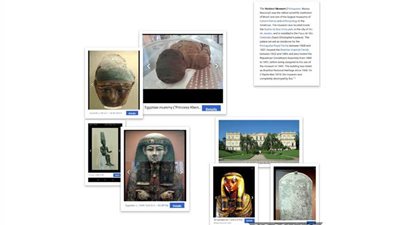 مدير متحف الآثار بمكتبة الإسكندرية : متحف البرازيل المحروق كان يضم ٧٠٠ قطعة آثار مصرية