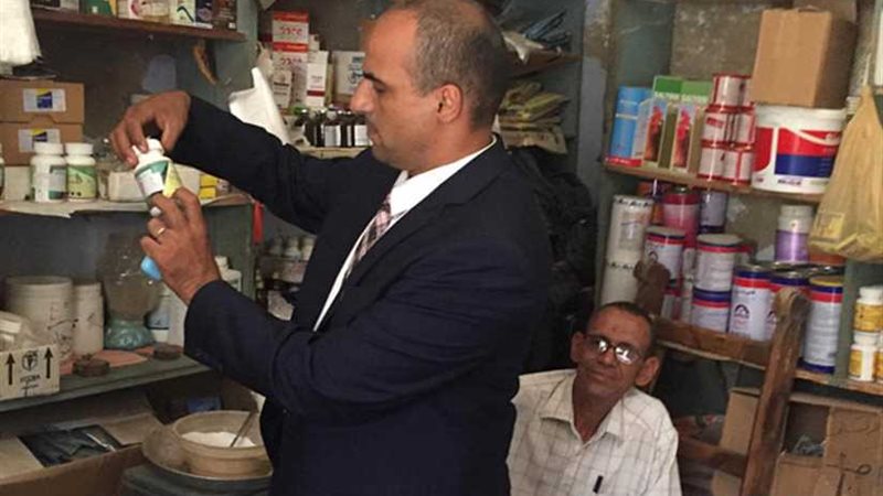 ضبط 1736 عبوة من