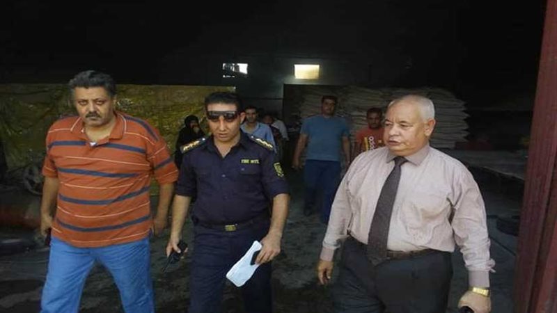 السيطرة على حريق