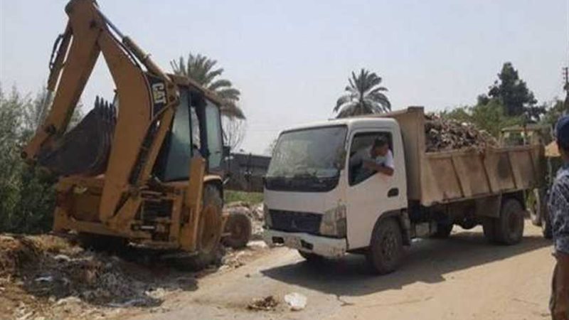 إزالة 12 حالة إشغال