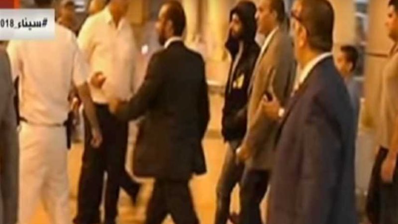 لحظة وصول محمد صلاح