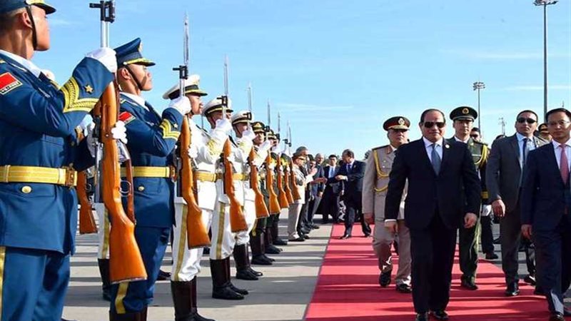 مغادرة الرئيس عبدالفتاح