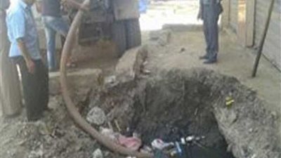 24 مجموعة يشاركون في حملة تطهير شبكات الصرف الصحي في كفرالشيخ