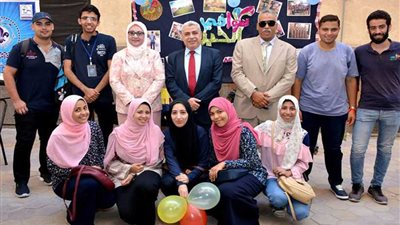 نائب رئيس جامعة طنطا يشارك في اللقاء التعريفي للطلاب الجدد