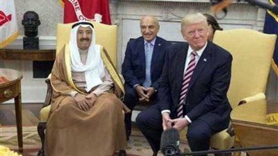أمير الكويت والرئيس الأمريكي يعقدان مباحثات رسمية في البيت الأبيض