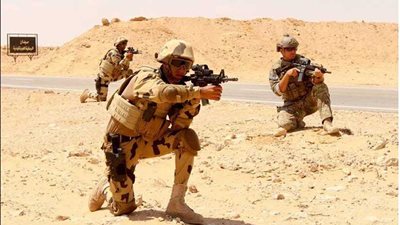 استمرار تدفق القوات المشاركة فى تدريبات (النجم الساطع 2018)