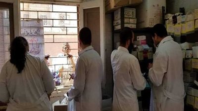 1542 شخصًا استفادوا من خدمة القوافل الطبية بدير مواس