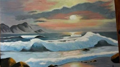 إبداعات أطفال تنمية المواهب فى معرض رسم بـ