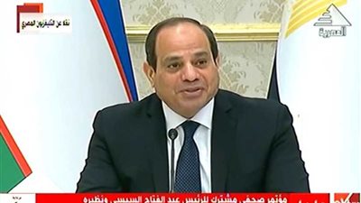 السيسي: مستعدون للتعاون مع أوزبكستان بتصنيع السيارات و تناقشنا لنعزز التعاون العسكري (فيديو)