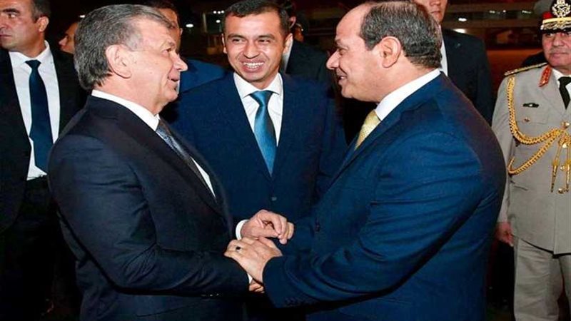 الرئيس السيسي يصل