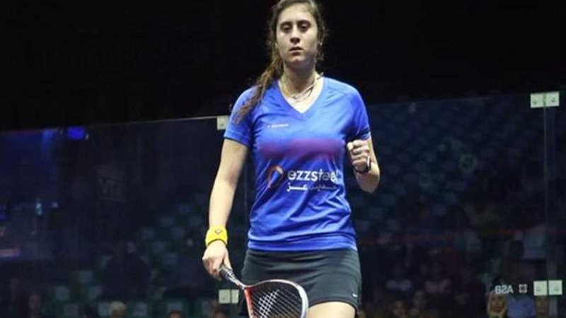 نور الشربيني تحافظ