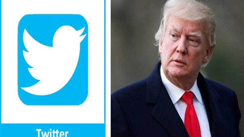 تويتر يهدد بحظر ترامب