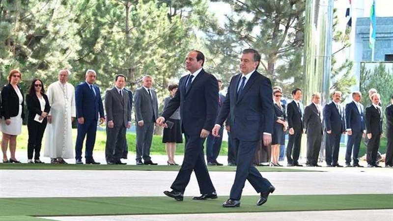 الاستقبال الرسمى