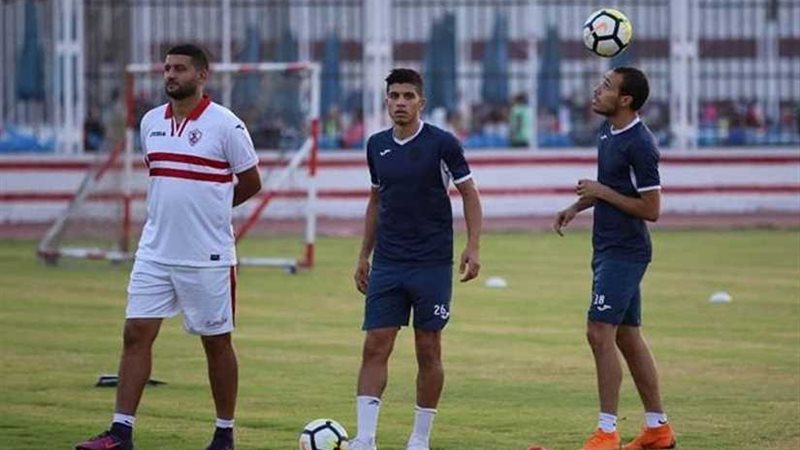 أمير عزمي يقود تدريبات