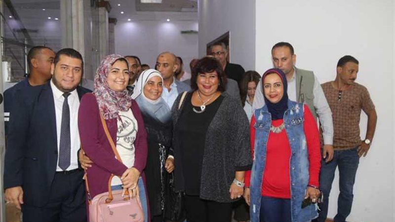 وزيرة الثقافة تشهد