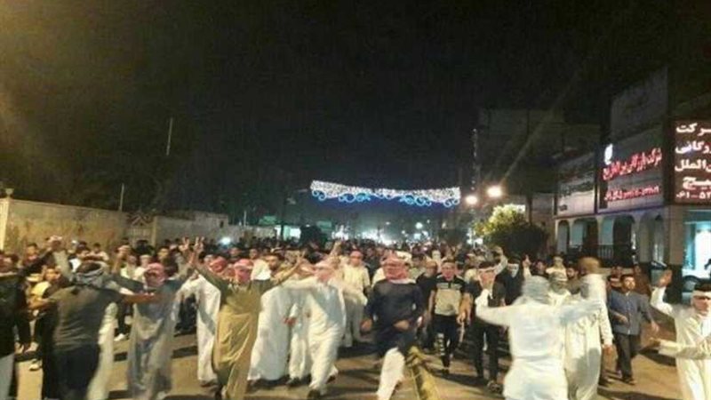 مظاهرات في جنوب إيران