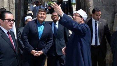 وزير الأوقاف يلتقي نظيره الكازاخستاني