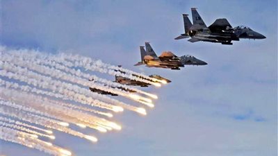 طائرات التحالف تدمرعربة صواريخ باليستية تابعة للحوثيين في محافظة صعدة اليمنية