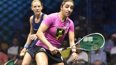 رنيم الوليلى تتأهل لقبل نهائى بطولة مورجان الصينية للاسكواش