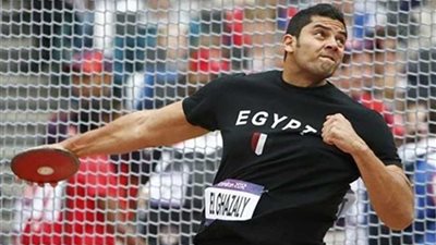 مصطفى الجمل يحتل المركز الثاني بكأس القارات لألعاب القوى