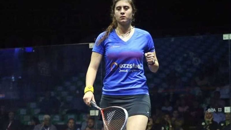 نور الشربيني تودع